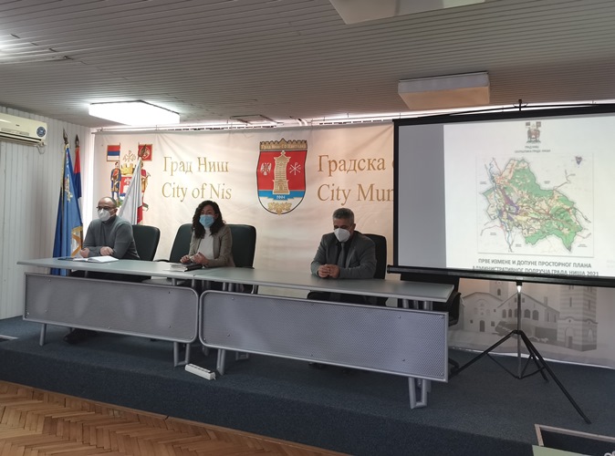 Јавна презентација првих измена Просторног плана града Ниша